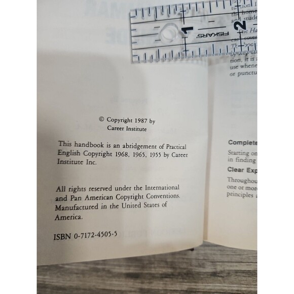 The New Websters 1986 & 1987 Dictionary, Thesaurus, Factfinder, Spelling - Picture 3 of 9